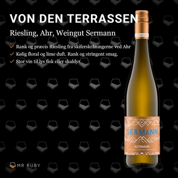 2023 Riesling von den Terrassen, Weingut Sermann, Ahr, Tyskland